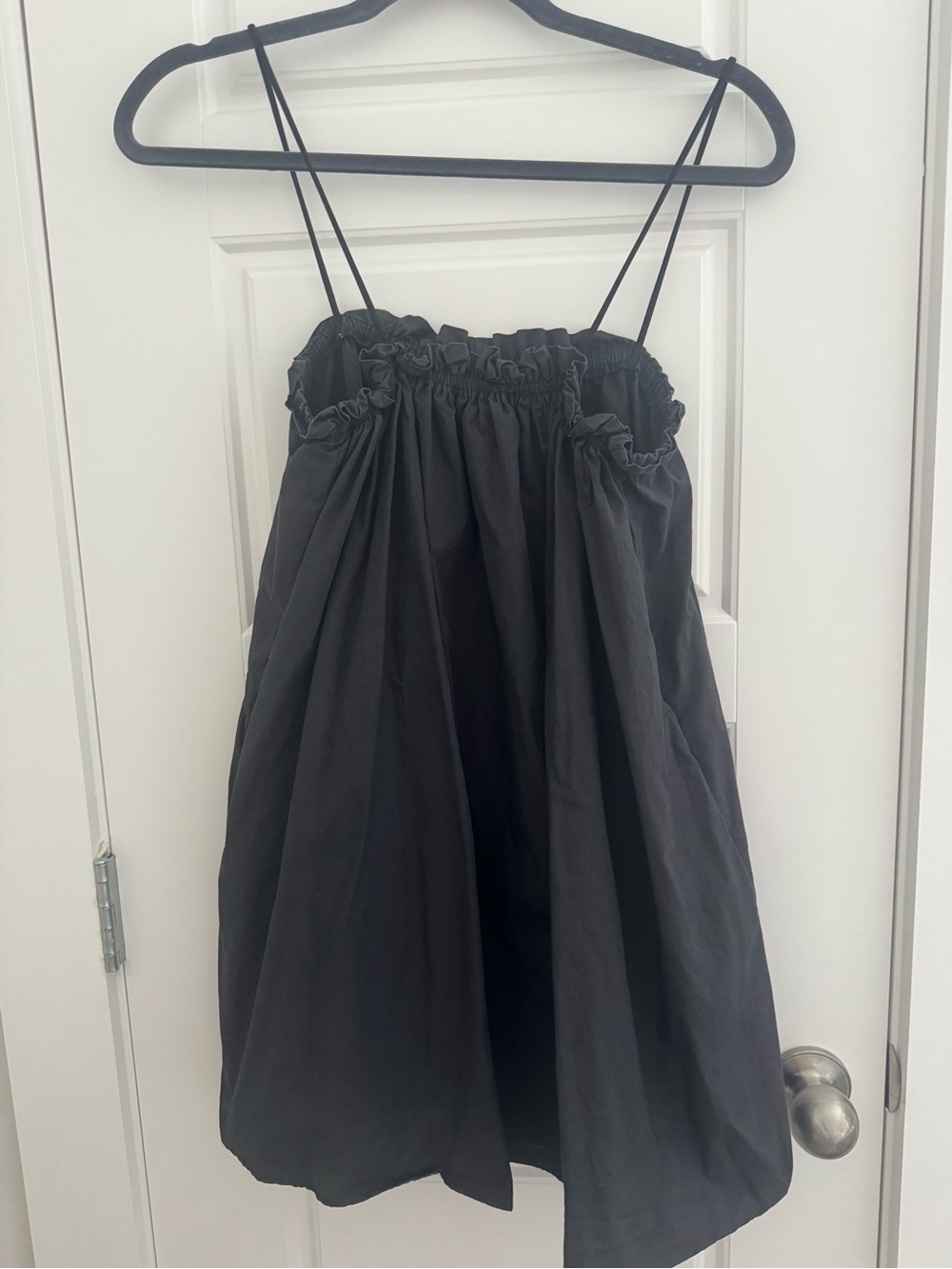 Black Mini Dress with Pockets